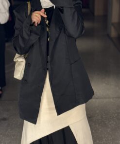 silk blazer
