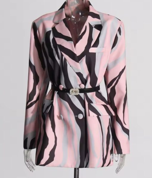 Pink blazer