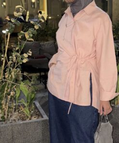 Pink simple top