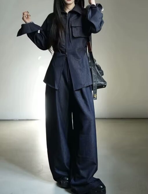 Dark blue set