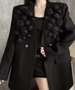 Flowers blazer