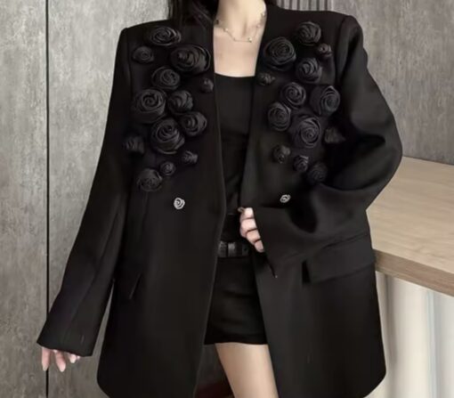 Flowers blazer