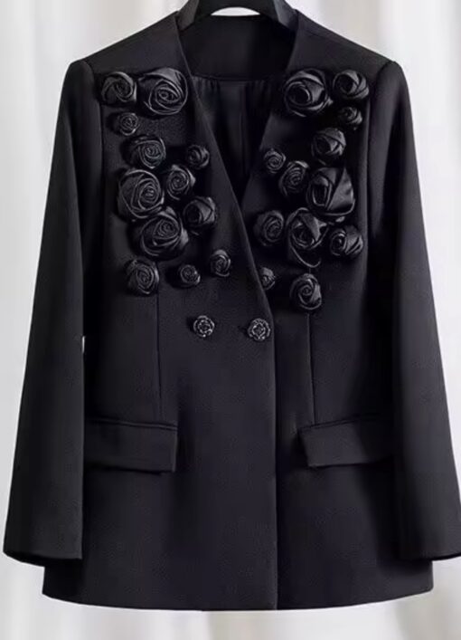 ⁦Flowers blazer⁩ - الصورة ⁦2⁩