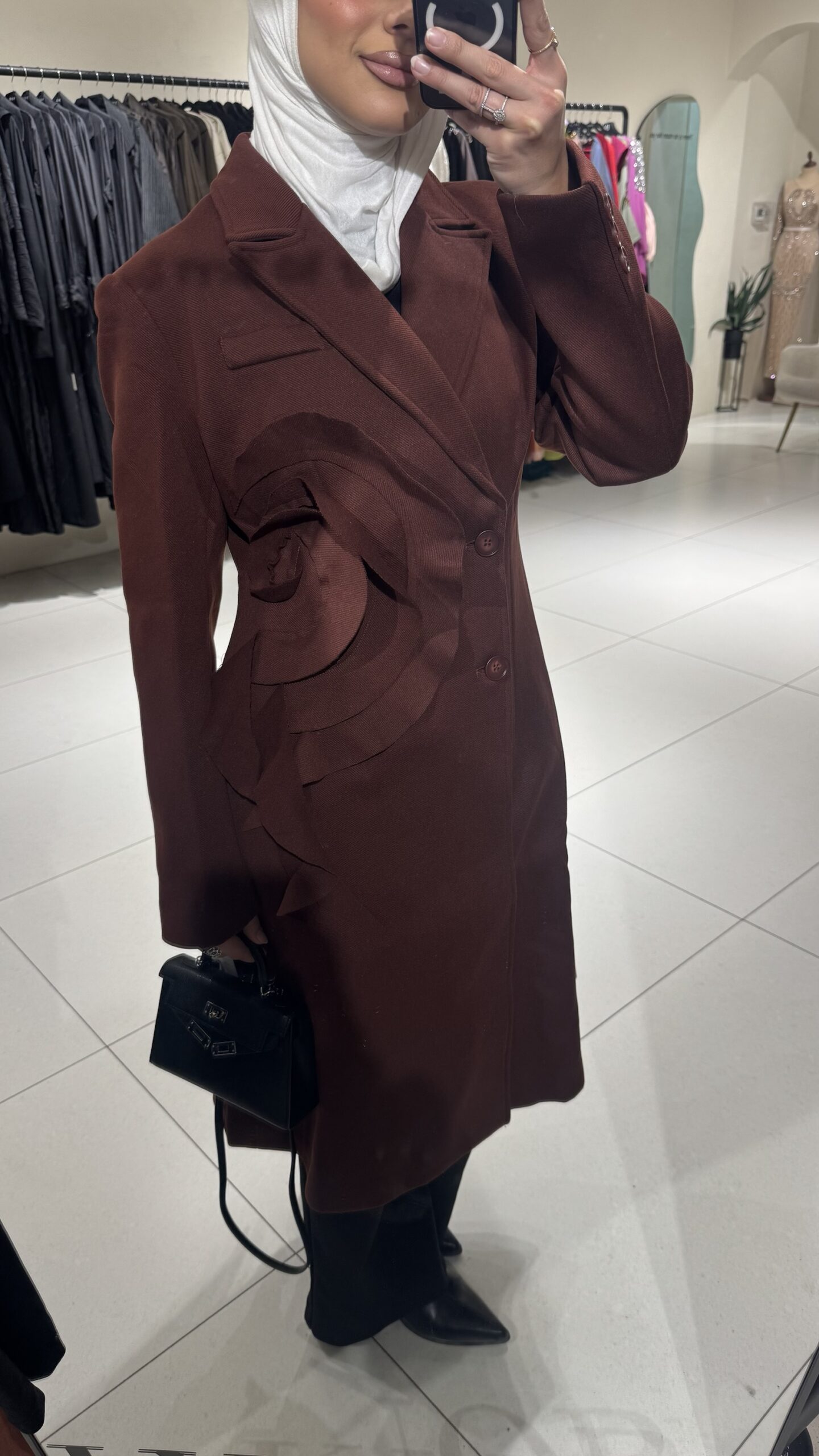 Woolen coat - الصورة 2