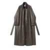 Leather trench