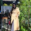 Double belt coat