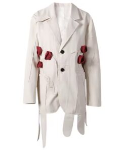 Red rose blazer